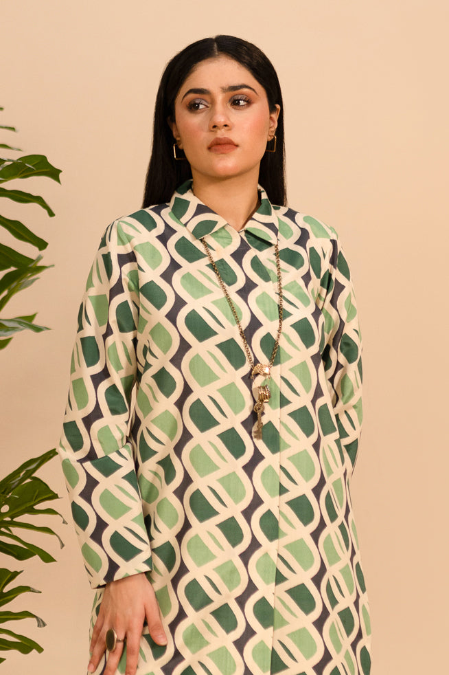 Fozia Khalid | Print Edit | Emeraude - Official Fozia Khalid stockist in UK - Sakeena London