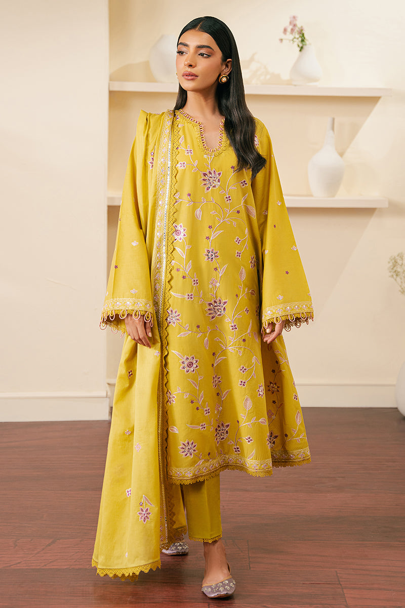Cross Stitch | Embroidered Lawn Mahiri 24 | ORCHID MOSS - Official Cross Stitch stockist in UK - Sakeena London