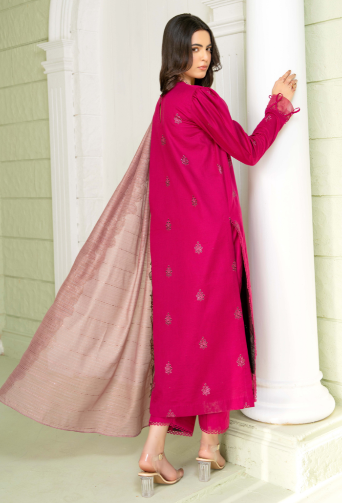 Humdum | Baad e Baharan Lawn | Baad e Baharan - D10 - Official HumDum stockist in UK - Sakeena London