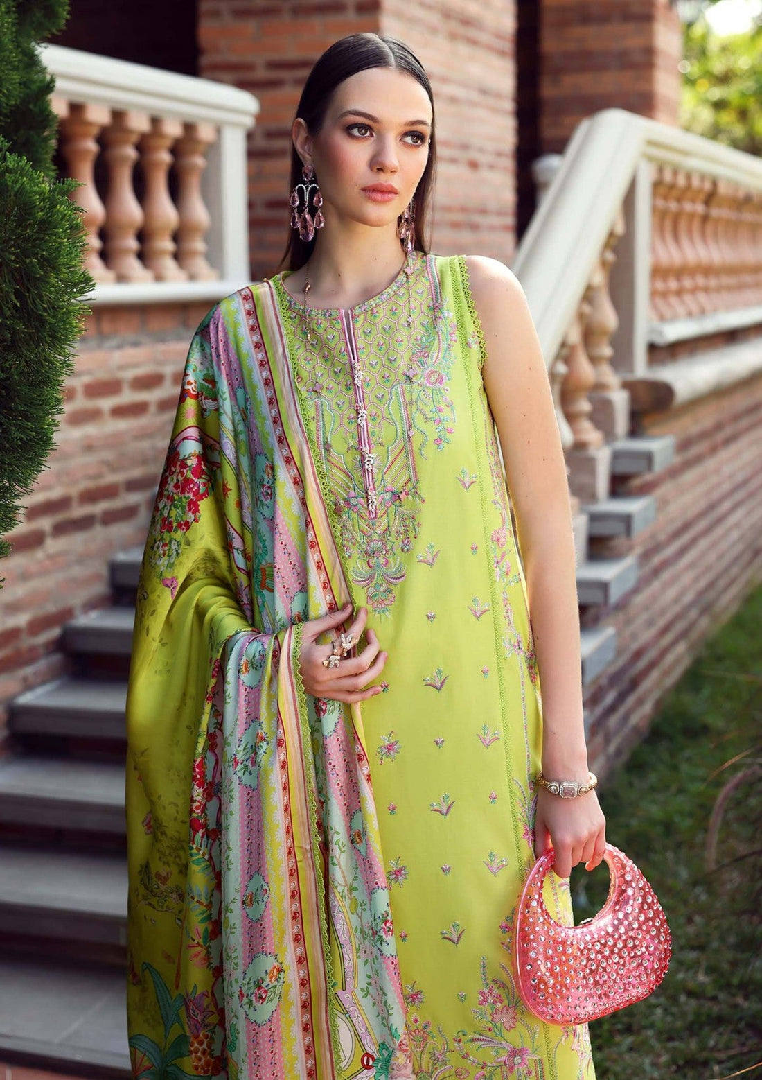 Lawn - Kanwal Malik - Zaina - Unstitched 25 - Erna