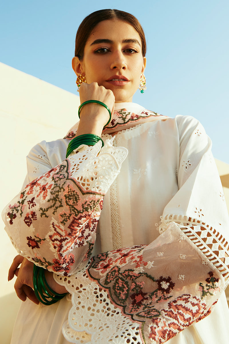 Cross Stitch | Premium Lawn 24 | PASTEL PINK - Official Cross Stitch stockist in UK - Sakeena London