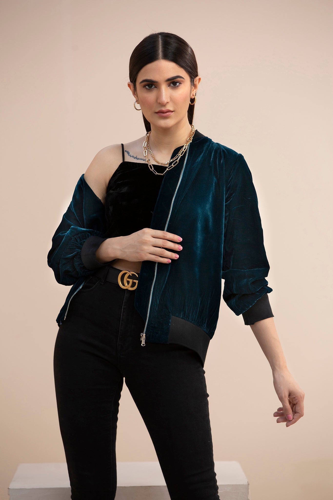 Hana | Mavi Velvets | VLT007 - Official Hana stockist in UK - Sakeena London