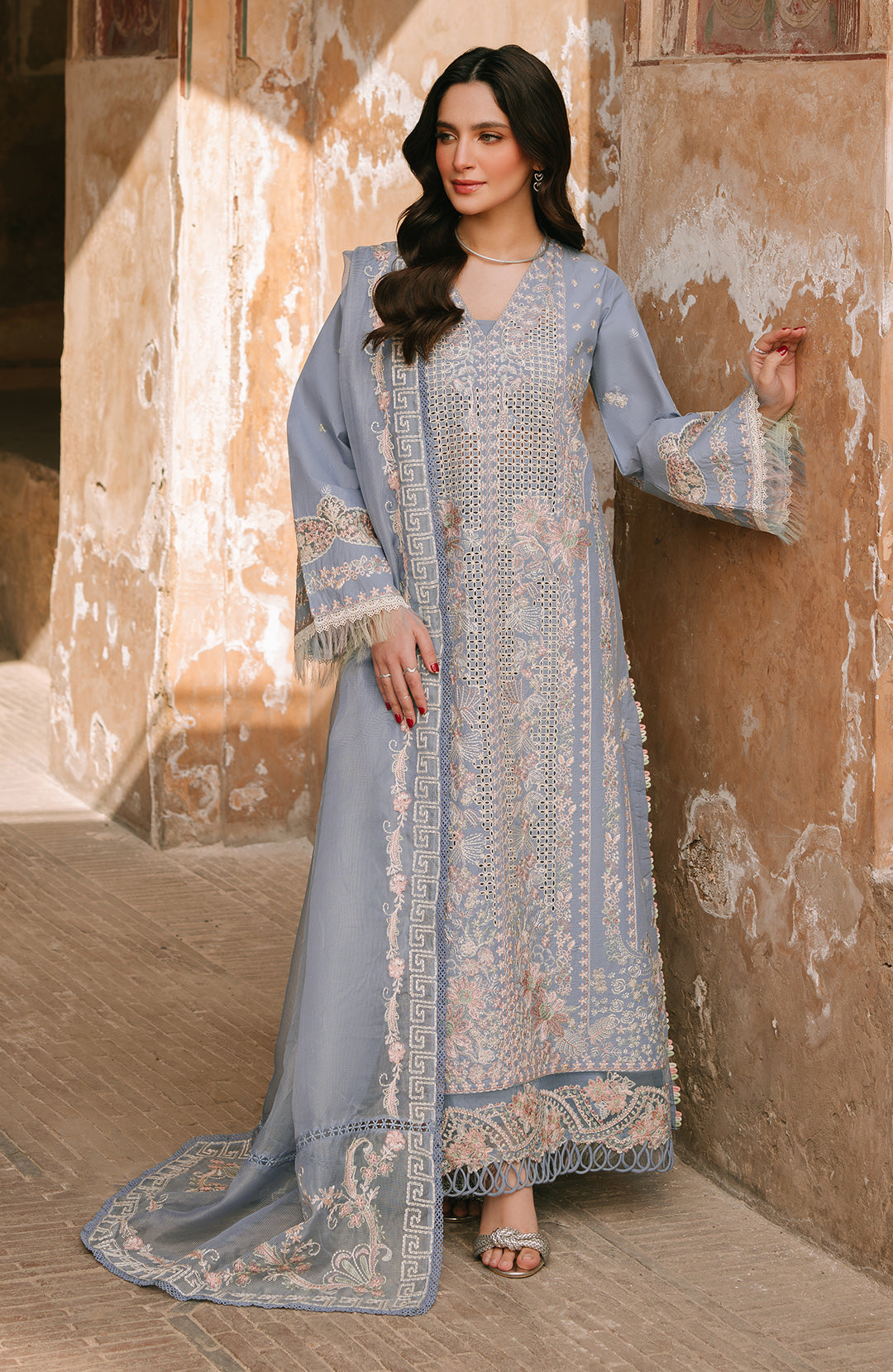 Fiona | Sarang Lawn 25 | Aysel - Official Fiona stockist in UK - Sakeena London