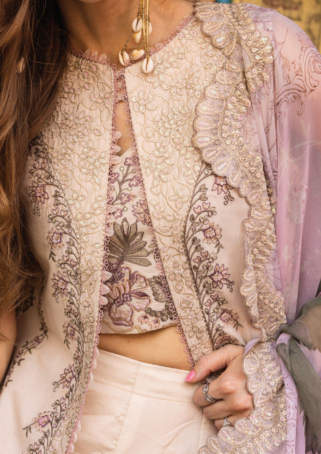 Lawn - Zarqash - Luxury Unstitched - ZQLU25#02