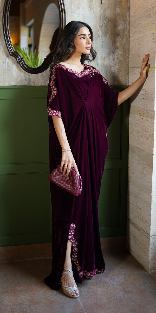 Erum Khan | Velvet Wisper | Wine Whisper - Official Erum Khan stockist in UK - Sakeena London