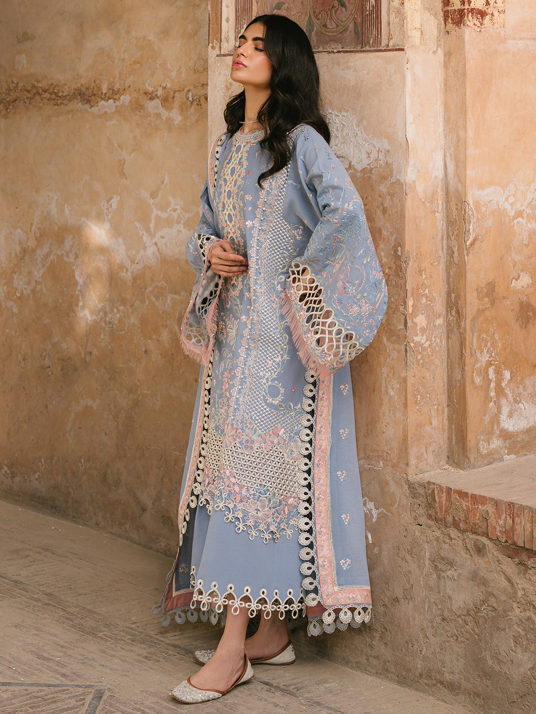 Bin Ilyas | Gulabi Baagh Winter 24 | 151 B - Official Bin Ilyas stockist in UK - Sakeena London