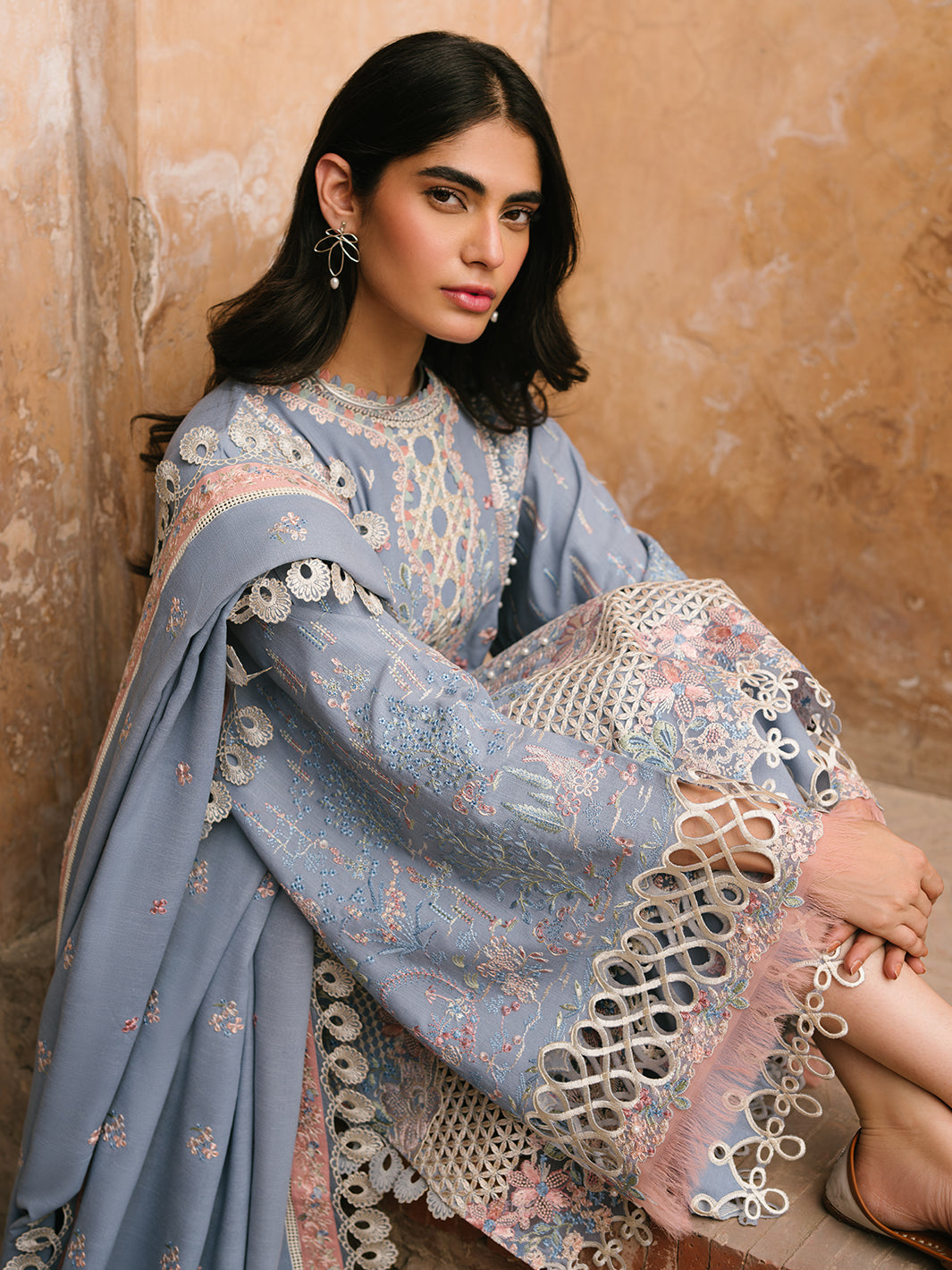 Bin Ilyas | Gulabi Baagh Winter 24 | 151 B - Official Bin Ilyas stockist in UK - Sakeena London