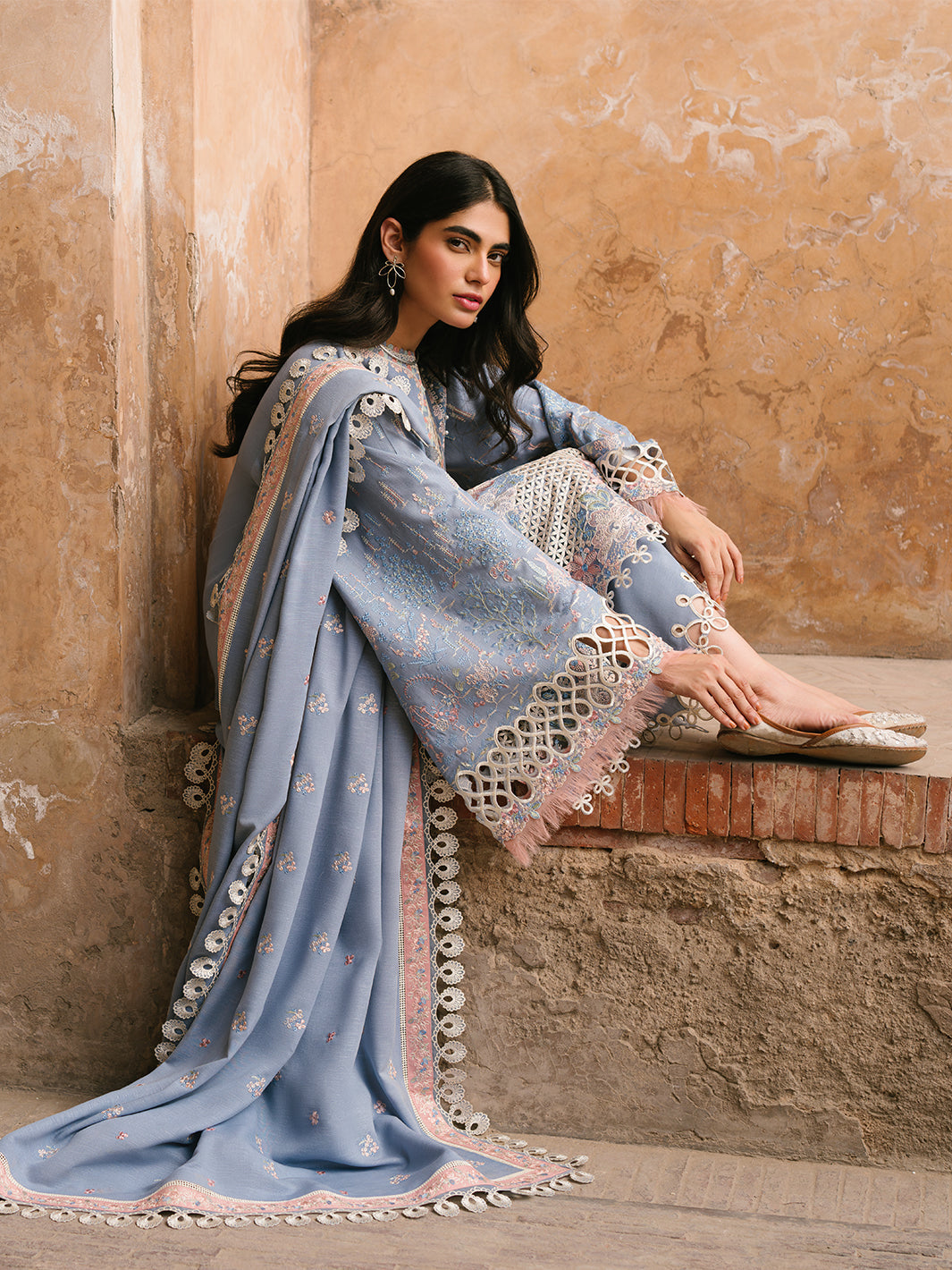Bin Ilyas | Gulabi Baagh Winter 24 | 151 B - Official Bin Ilyas stockist in UK - Sakeena London