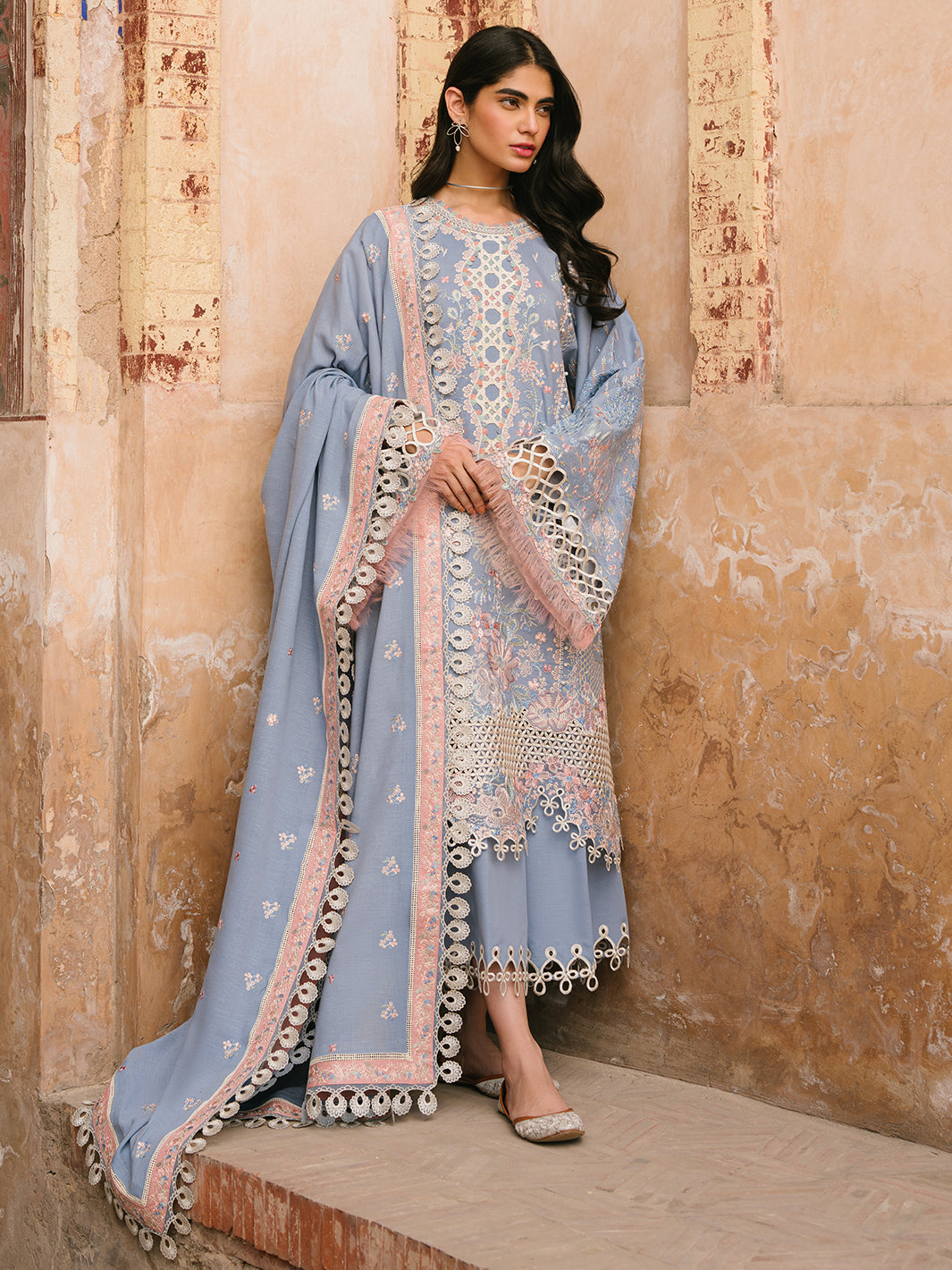 Bin Ilyas | Gulabi Baagh Winter 24 | 151 B - Official Bin Ilyas stockist in UK - Sakeena London