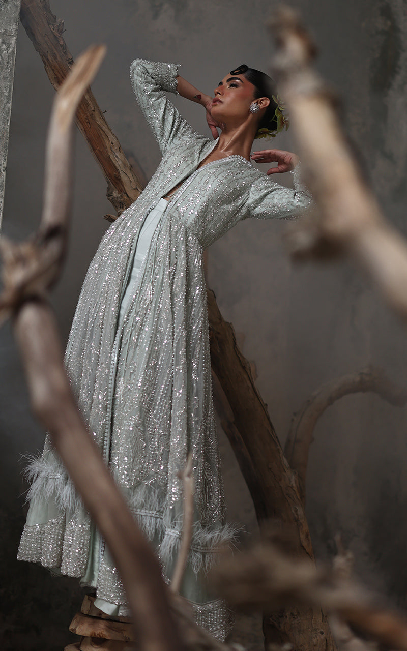 Threads and Motifs | Formal Dresses 25 | EMBROIDERED DRESS - Official Threads and Motifs stockist in UK - Sakeena London