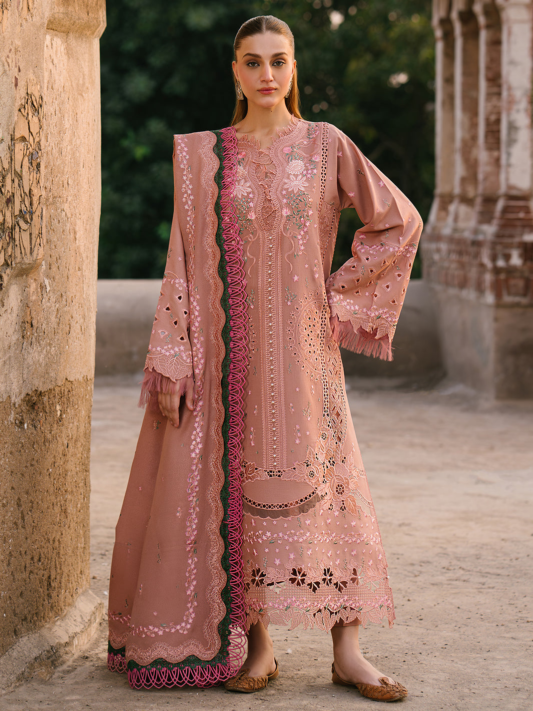 Bin Ilyas | Gulabi Baagh Winter 24 | 152 A - Official Bin Ilyas stockist in UK - Sakeena London