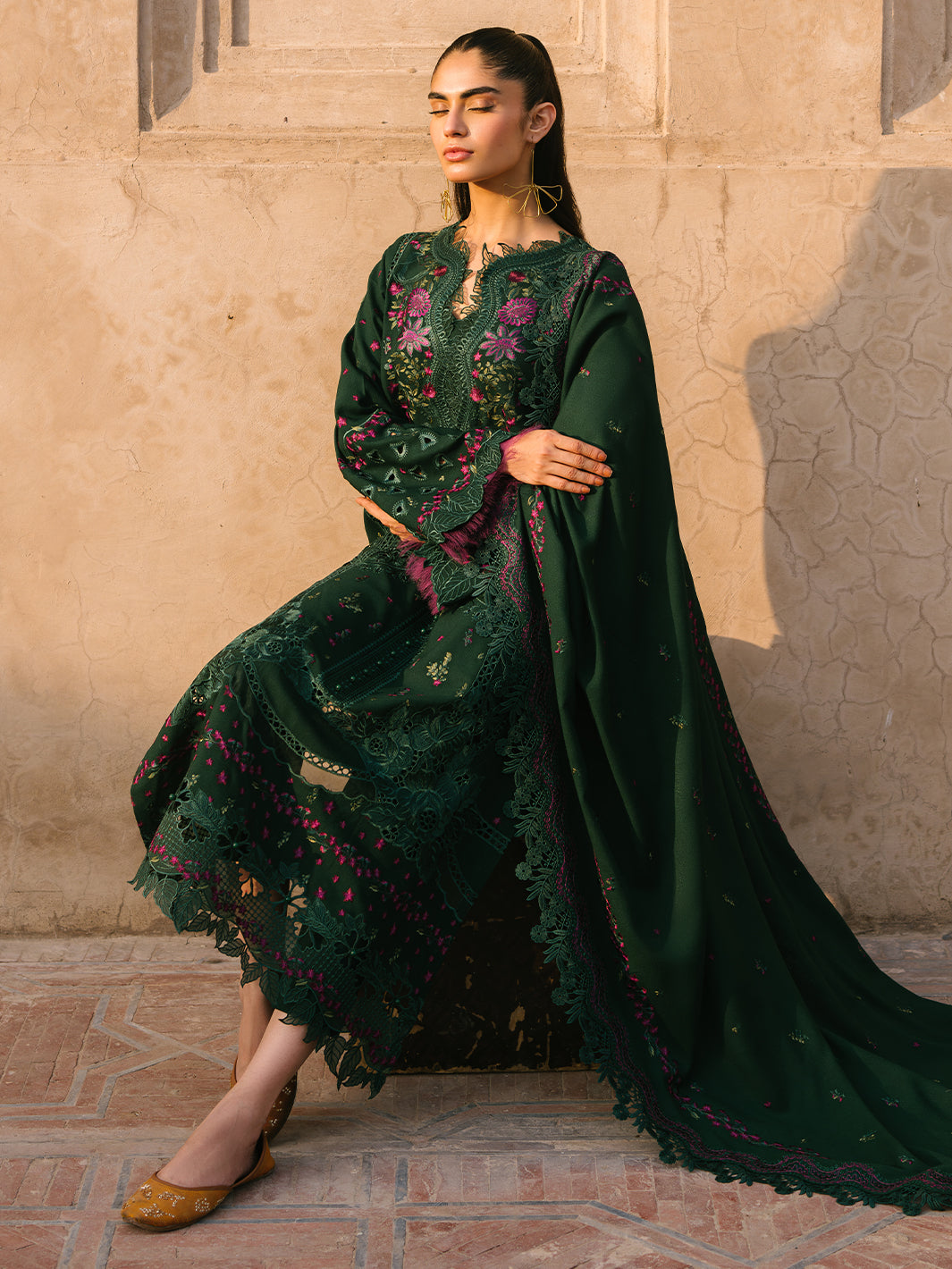 Bin Ilyas | Gulabi Baagh Winter 24 | 152 B - Official Bin Ilyas stockist in UK - Sakeena London