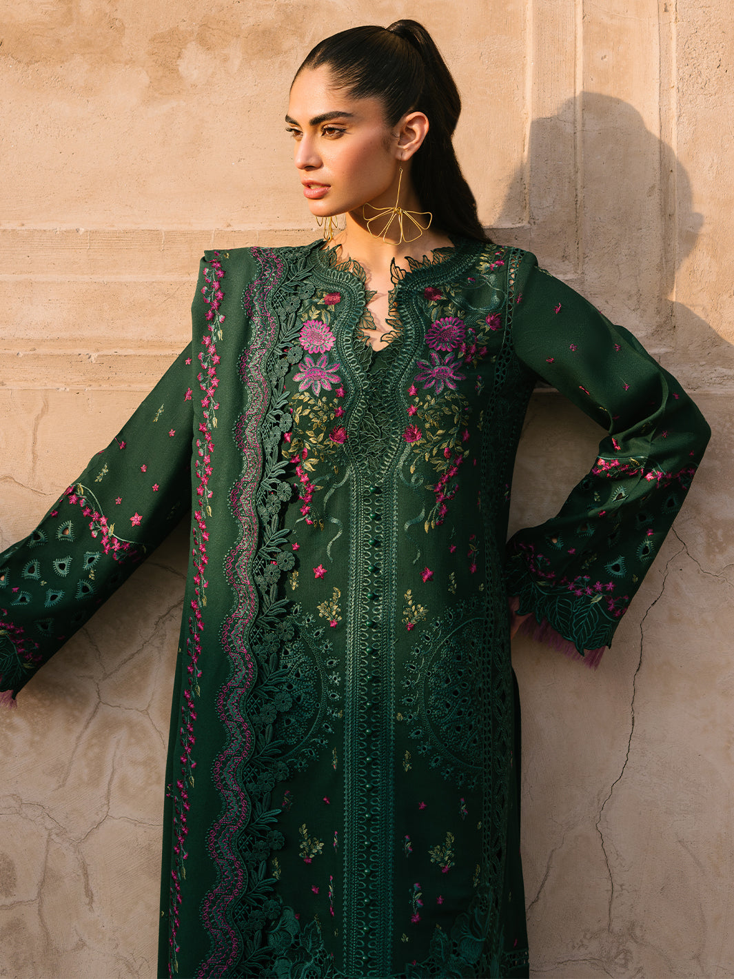 Bin Ilyas | Gulabi Baagh Winter 24 | 152 B - Official Bin Ilyas stockist in UK - Sakeena London