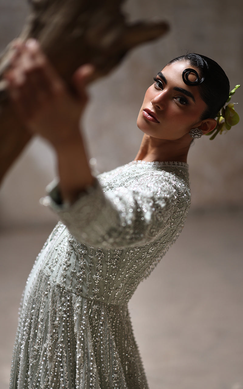 Threads and Motifs | Formal Dresses 25 | EMBROIDERED DRESS - Official Threads and Motifs stockist in UK - Sakeena London