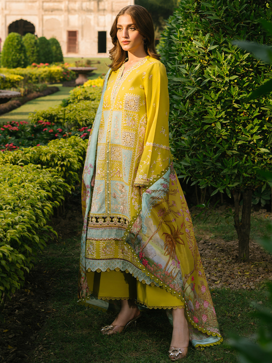 Bin Ilyas | Gulabi Baagh Winter 24 | 153 A - Official Bin Ilyas stockist in UK - Sakeena London