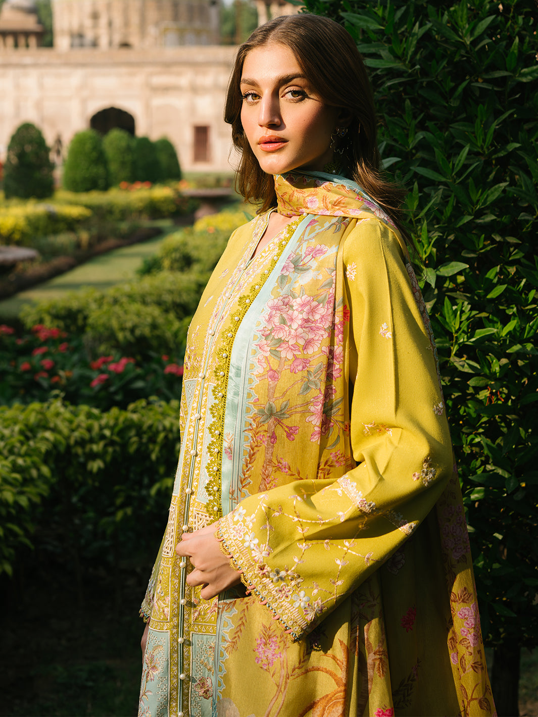 Bin Ilyas | Gulabi Baagh Winter 24 | 153 A - Official Bin Ilyas stockist in UK - Sakeena London
