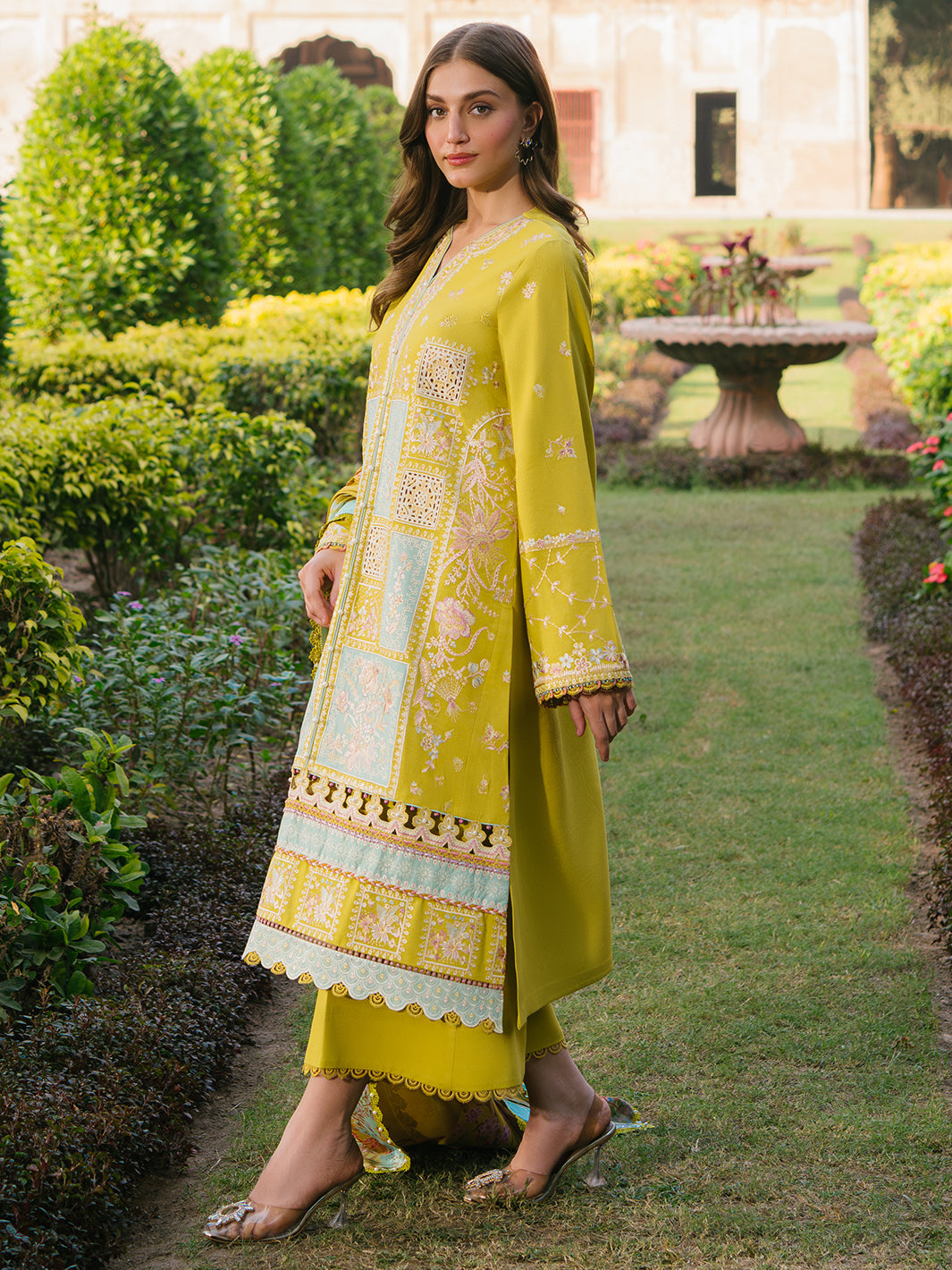 Bin Ilyas | Gulabi Baagh Winter 24 | 153 A - Official Bin Ilyas stockist in UK - Sakeena London