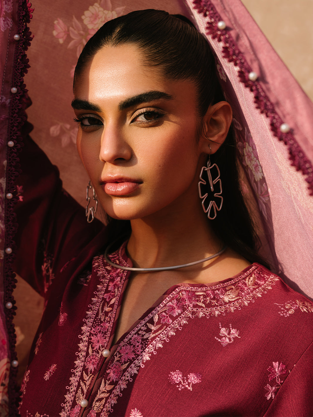 Bin Ilyas | Gulabi Baagh Winter 24 | 153 B - Official Bin Ilyas stockist in UK - Sakeena London