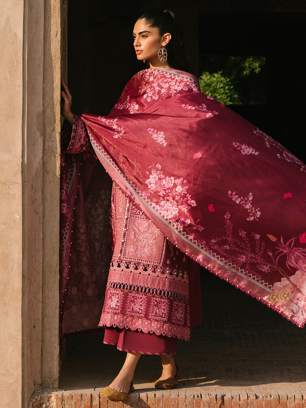 Bin Ilyas | Gulabi Baagh Winter 24 | 153 B - Official Bin Ilyas stockist in UK - Sakeena London