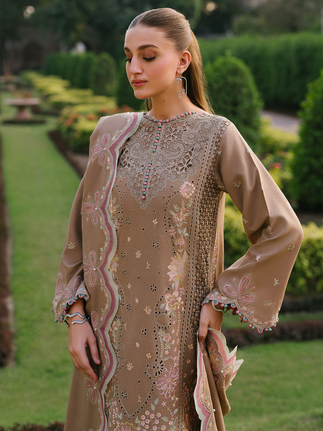 Bin Ilyas | Gulabi Baagh Winter 24 | 154 A - Official Bin Ilyas stockist in UK - Sakeena London