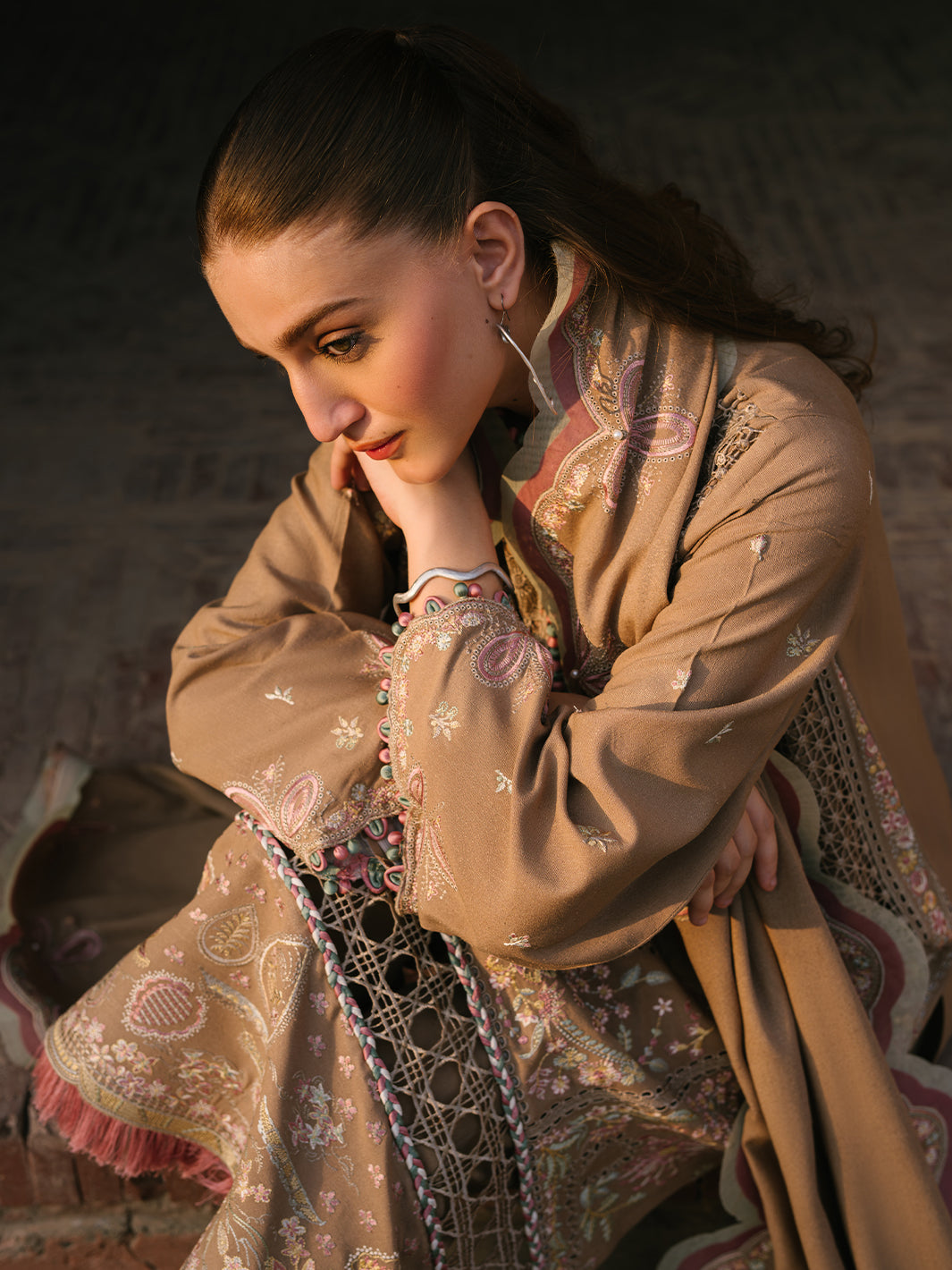 Bin Ilyas | Gulabi Baagh Winter 24 | 154 A - Official Bin Ilyas stockist in UK - Sakeena London