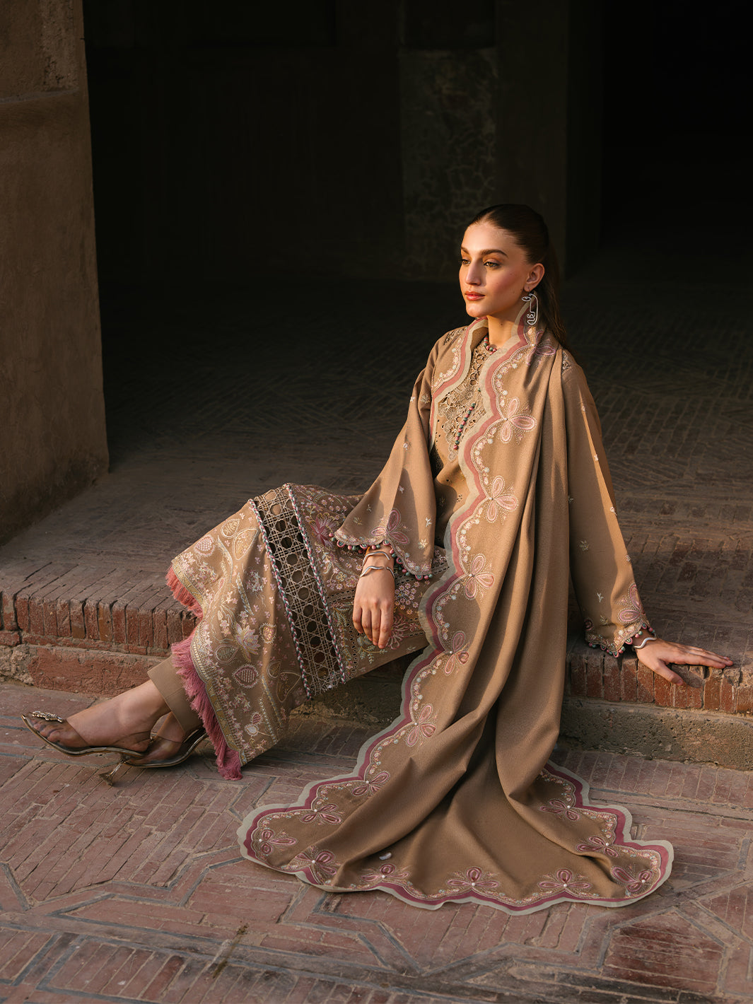 Bin Ilyas | Gulabi Baagh Winter 24 | 154 A - Official Bin Ilyas stockist in UK - Sakeena London