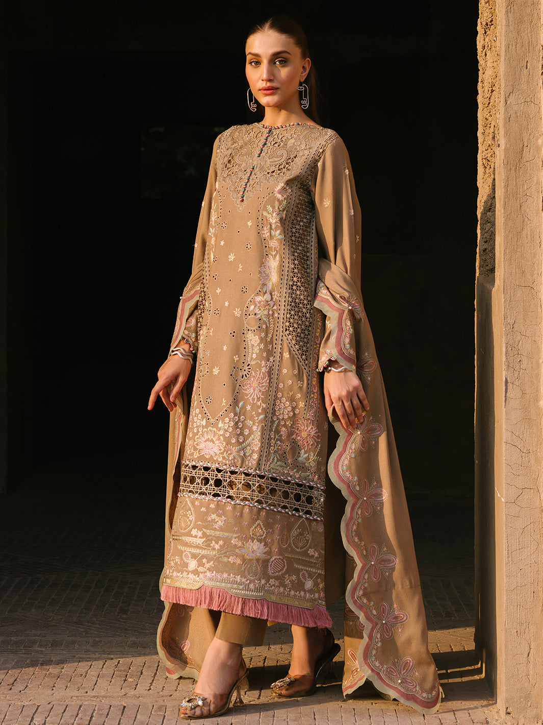 Bin Ilyas | Gulabi Baagh Winter 24 | 154 A - Official Bin Ilyas stockist in UK - Sakeena London
