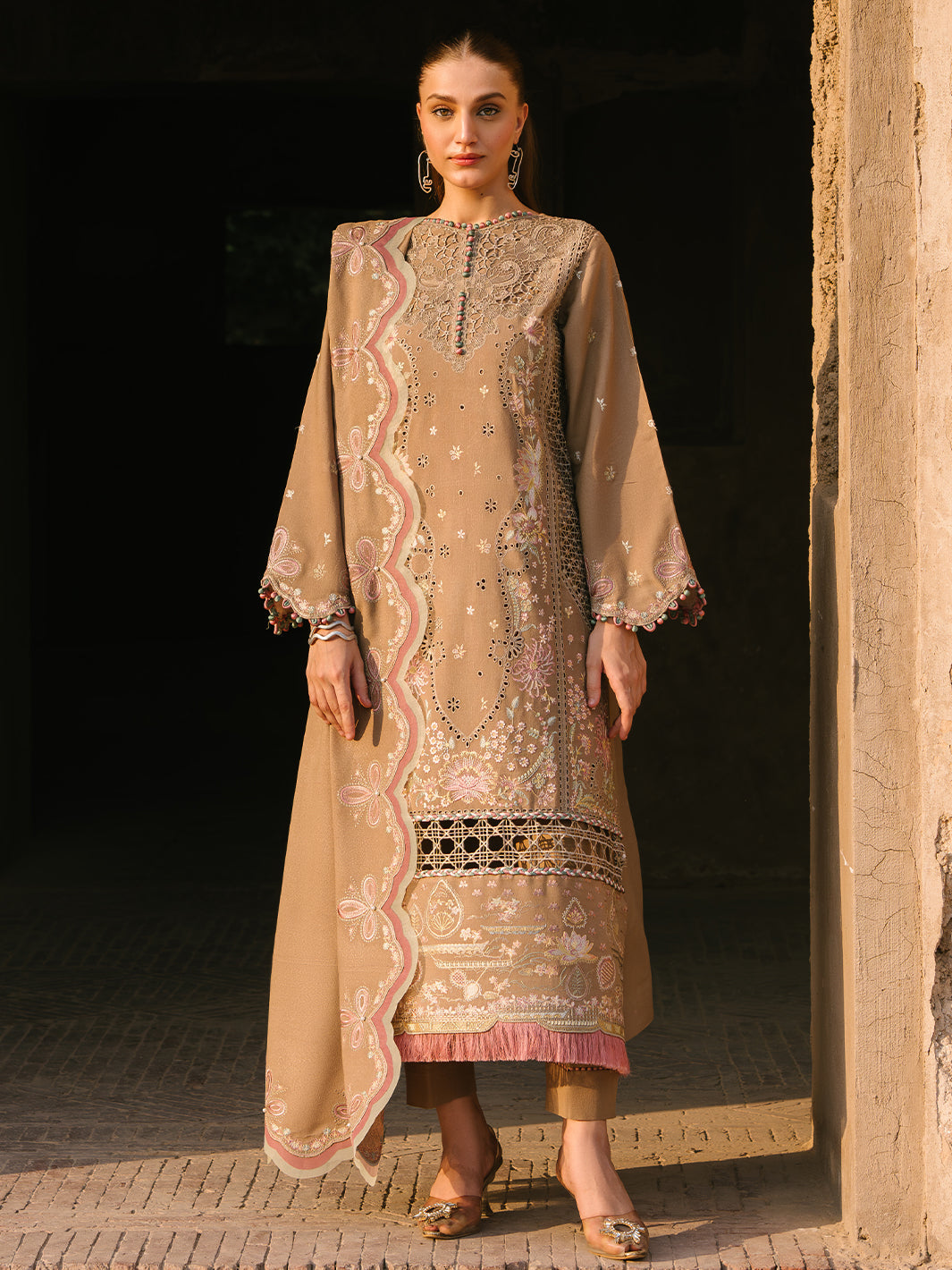 Bin Ilyas | Gulabi Baagh Winter 24 | 154 A - Official Bin Ilyas stockist in UK - Sakeena London