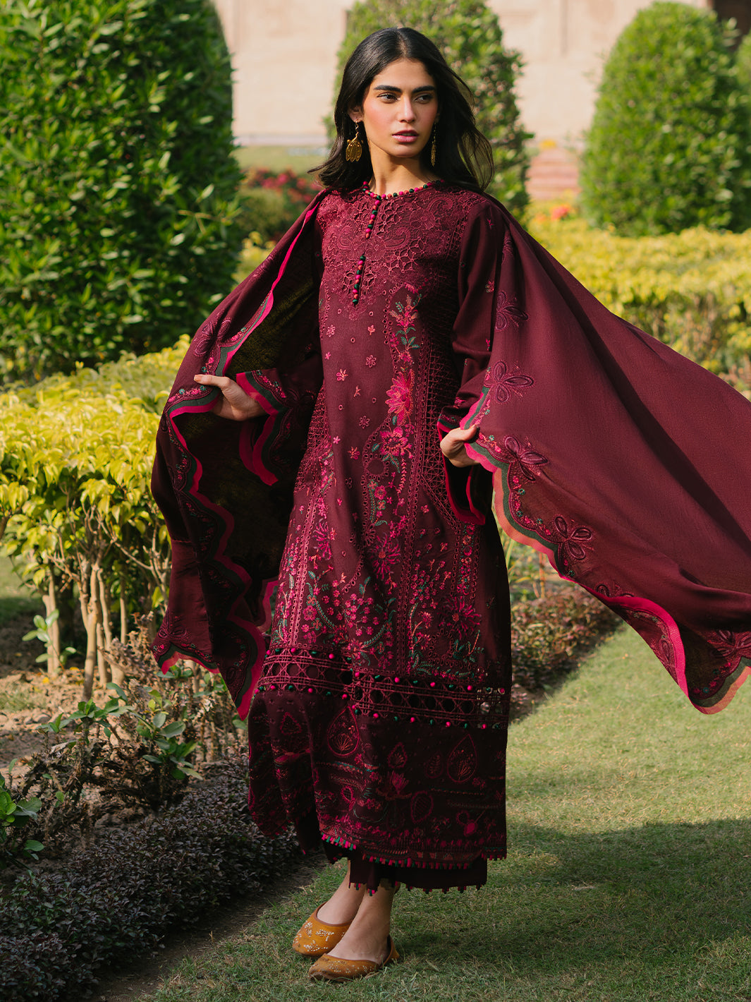 Bin Ilyas | Gulabi Baagh Winter 24 | 154 B - Official Bin Ilyas stockist in UK - Sakeena London
