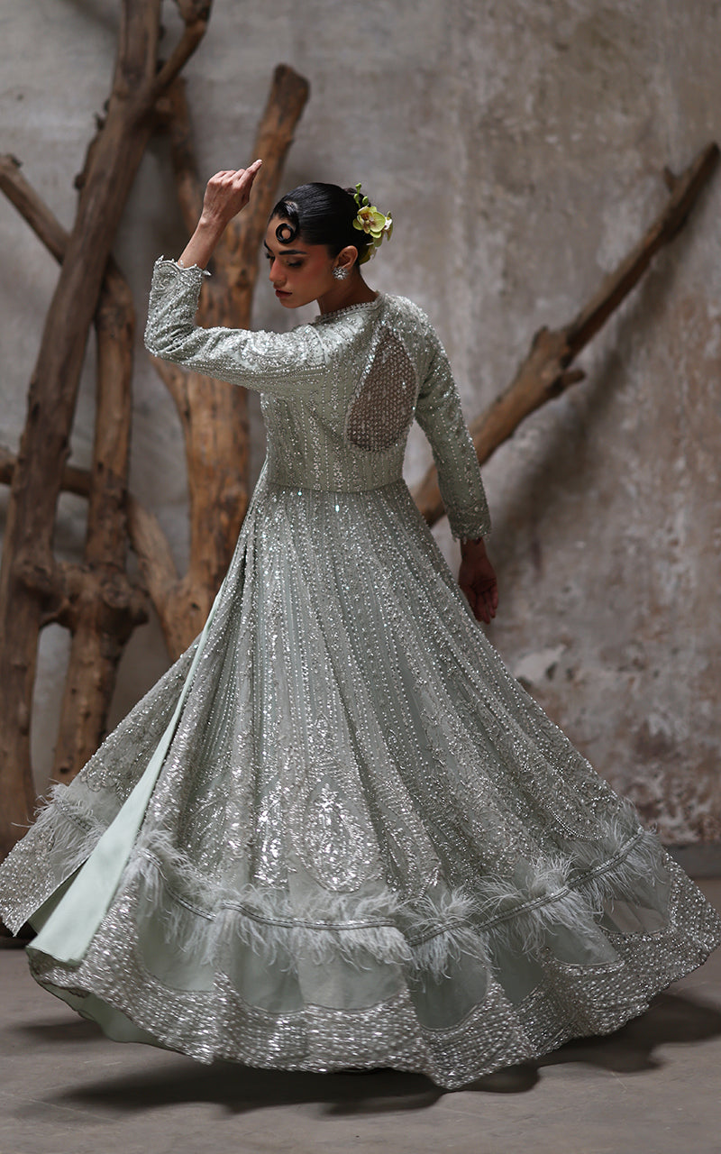 Threads and Motifs | Formal Dresses 25 | EMBROIDERED DRESS - Official Threads and Motifs stockist in UK - Sakeena London