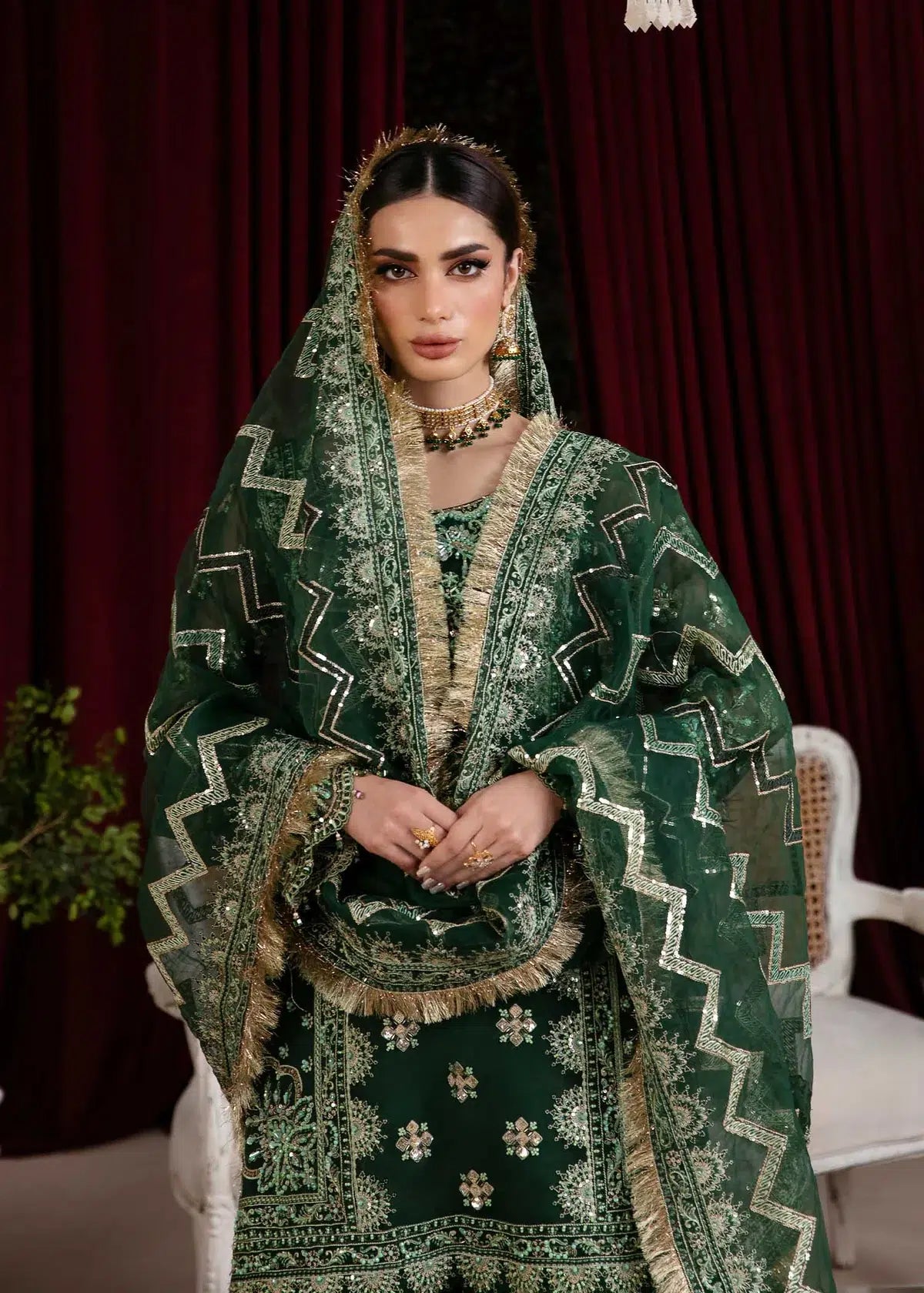 Dastoor | Noor-E-Jahan Wedding Collection'24 | Zayna - Official Dastoor stockist in UK - Sakeena London
