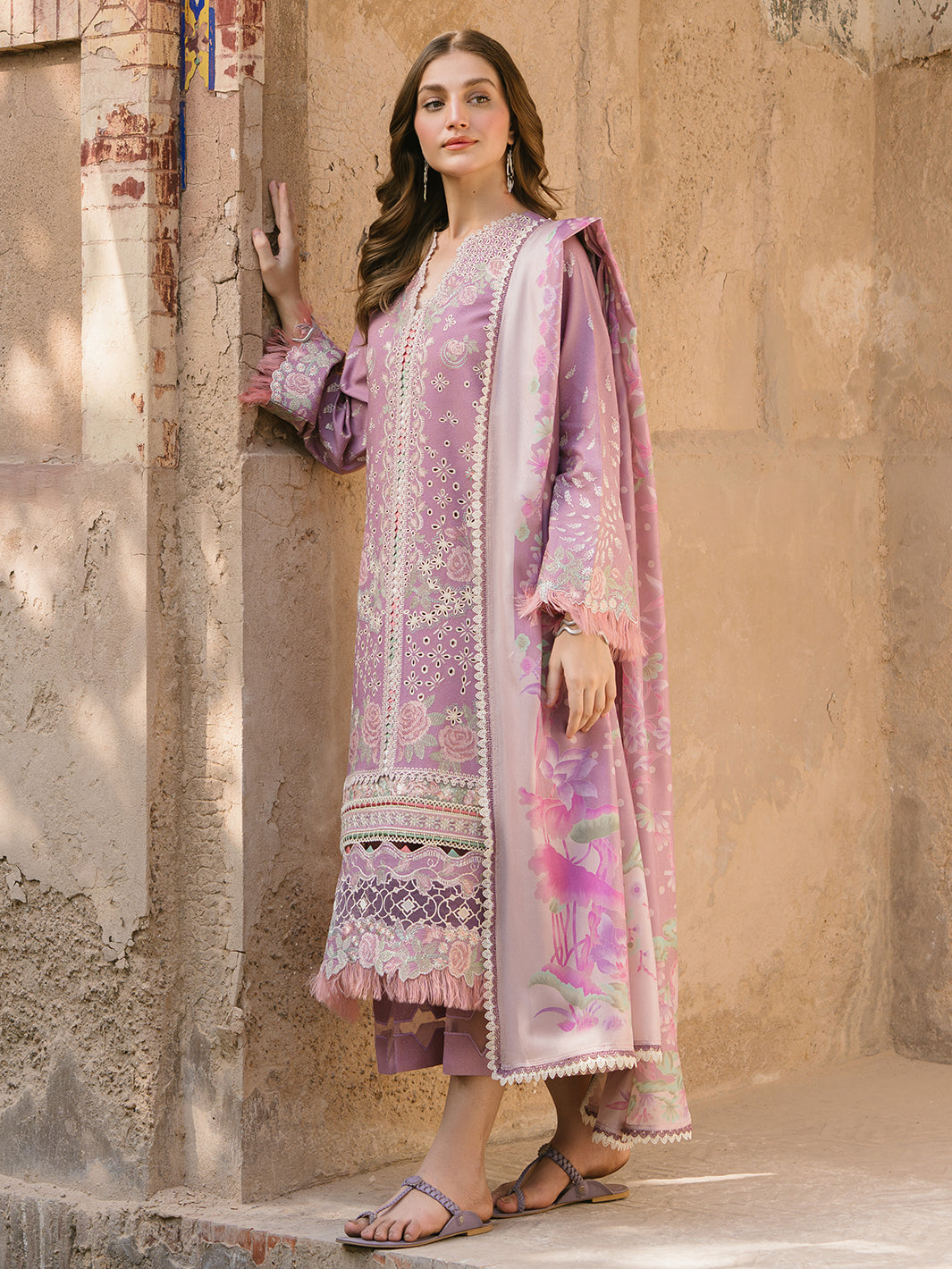 Bin Ilyas | Gulabi Baagh Winter 24 | 155 A - Official Bin Ilyas stockist in UK - Sakeena London