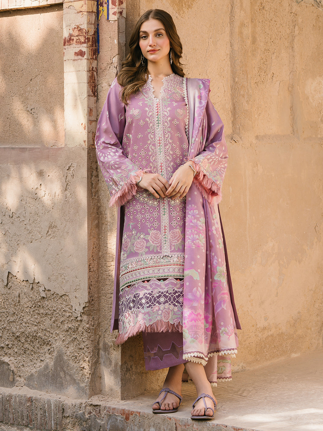 Bin Ilyas | Gulabi Baagh Winter 24 | 155 A - Official Bin Ilyas stockist in UK - Sakeena London
