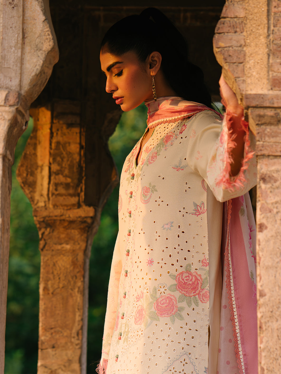 Bin Ilyas | Gulabi Baagh Winter 24 | 155 B - Official Bin Ilyas stockist in UK - Sakeena London