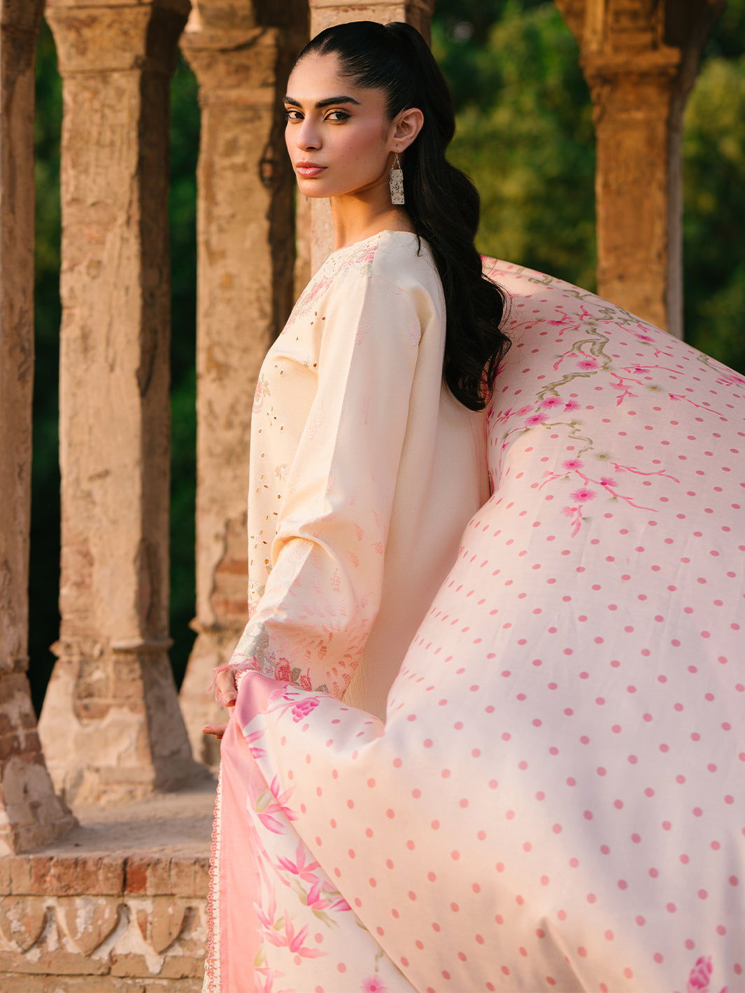 Bin Ilyas | Gulabi Baagh Winter 24 | 155 B - Official Bin Ilyas stockist in UK - Sakeena London