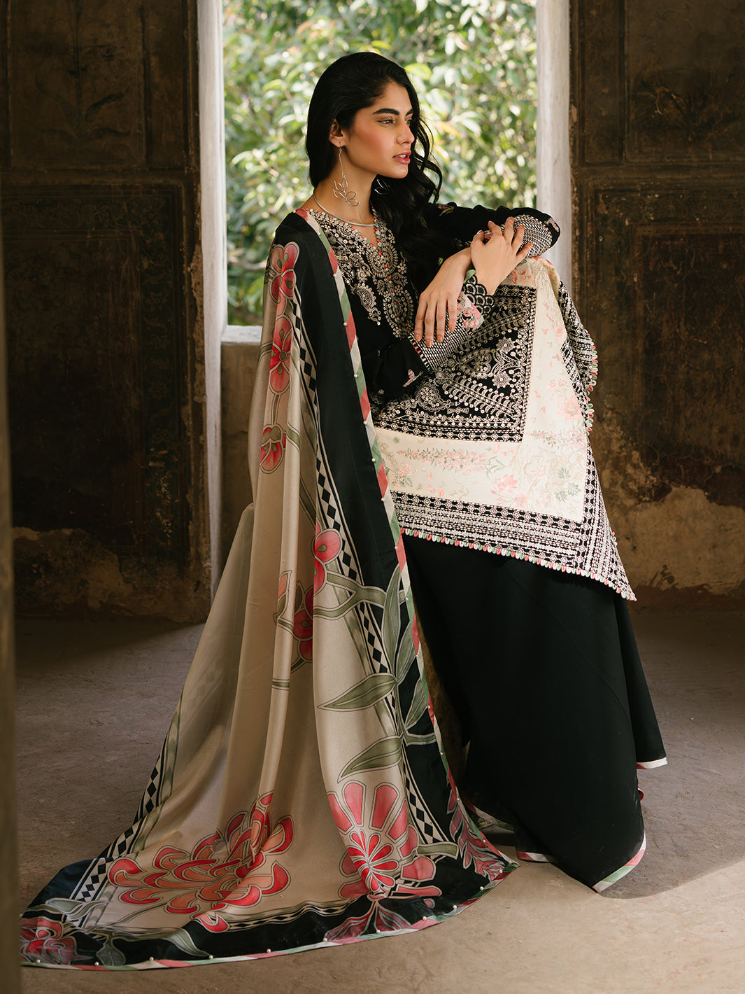 Bin Ilyas | Gulabi Baagh Winter 24 | 156 B - Official Bin Ilyas stockist in UK - Sakeena London