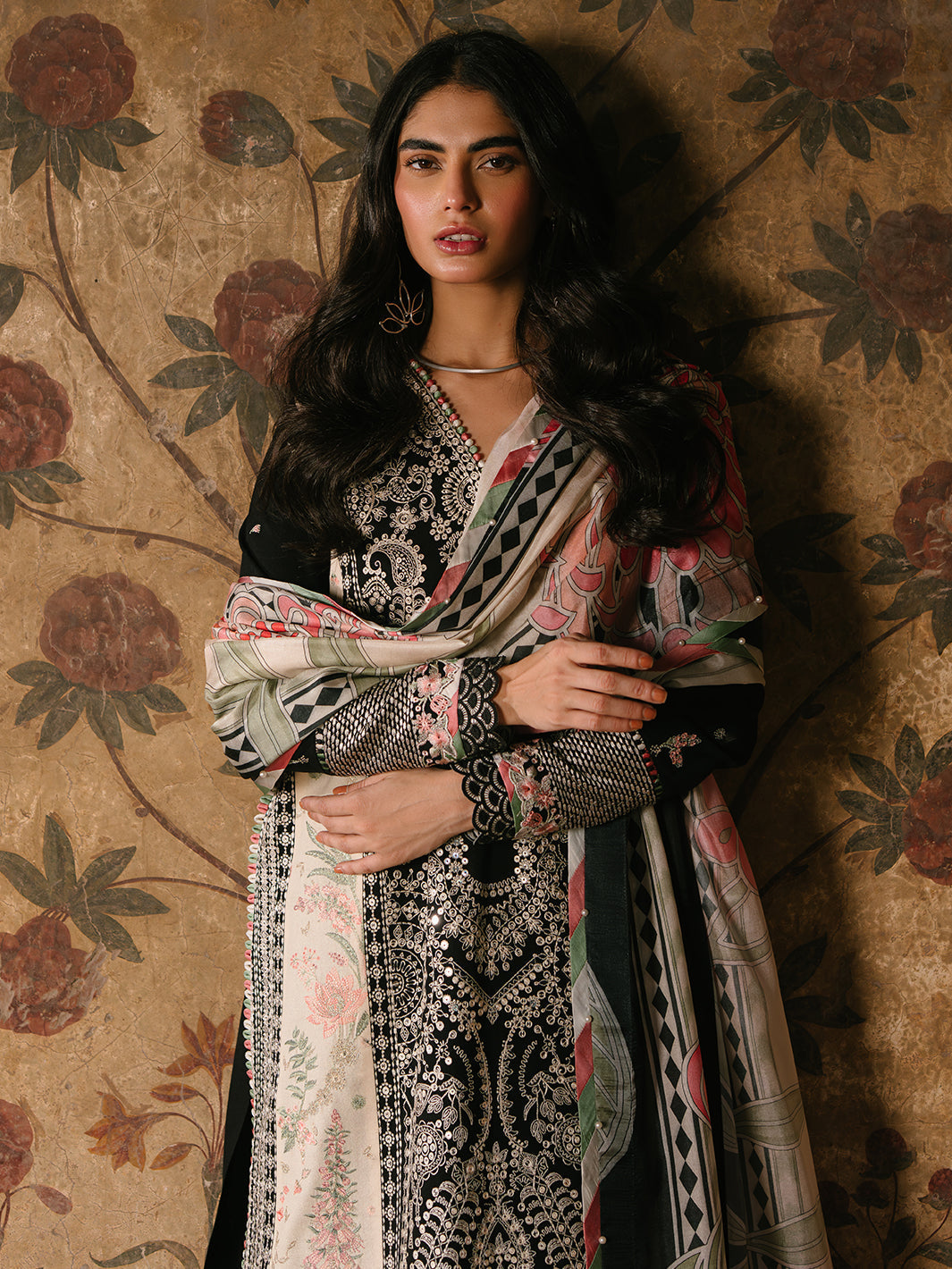 Bin Ilyas | Gulabi Baagh Winter 24 | 156 B - Official Bin Ilyas stockist in UK - Sakeena London