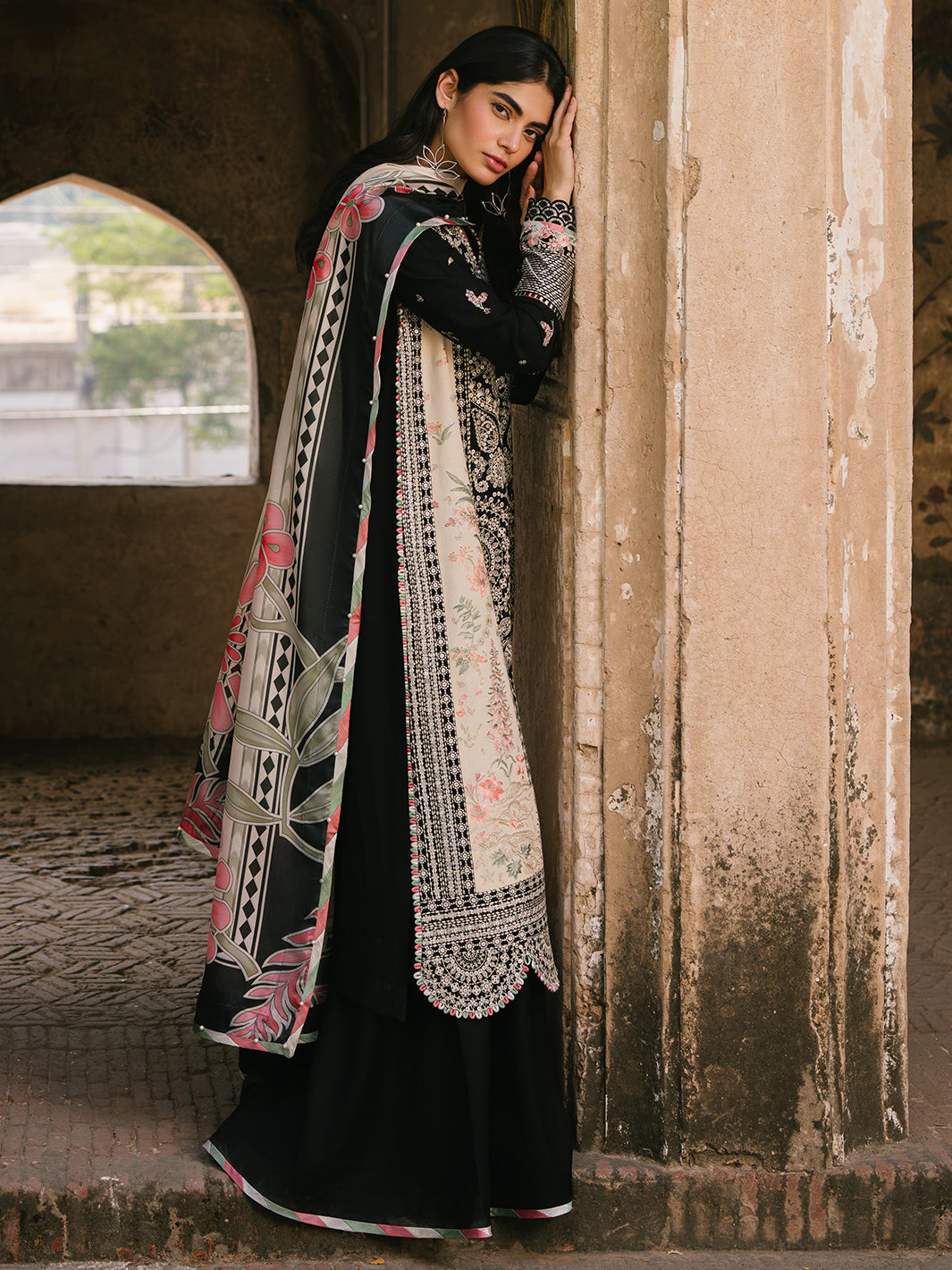 Bin Ilyas | Gulabi Baagh Winter 24 | 156 B - Official Bin Ilyas stockist in UK - Sakeena London