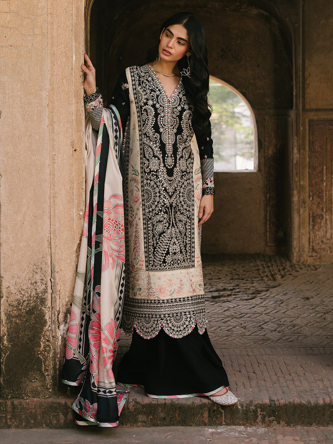Bin Ilyas | Gulabi Baagh Winter 24 | 156 B - Official Bin Ilyas stockist in UK - Sakeena London