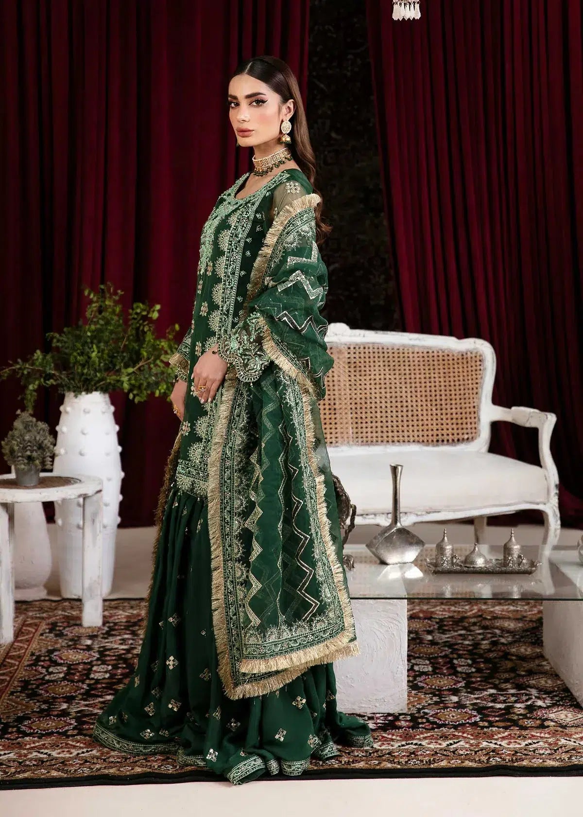 Dastoor | Noor-E-Jahan Wedding Collection'24 | Zayna - Official Dastoor stockist in UK - Sakeena London