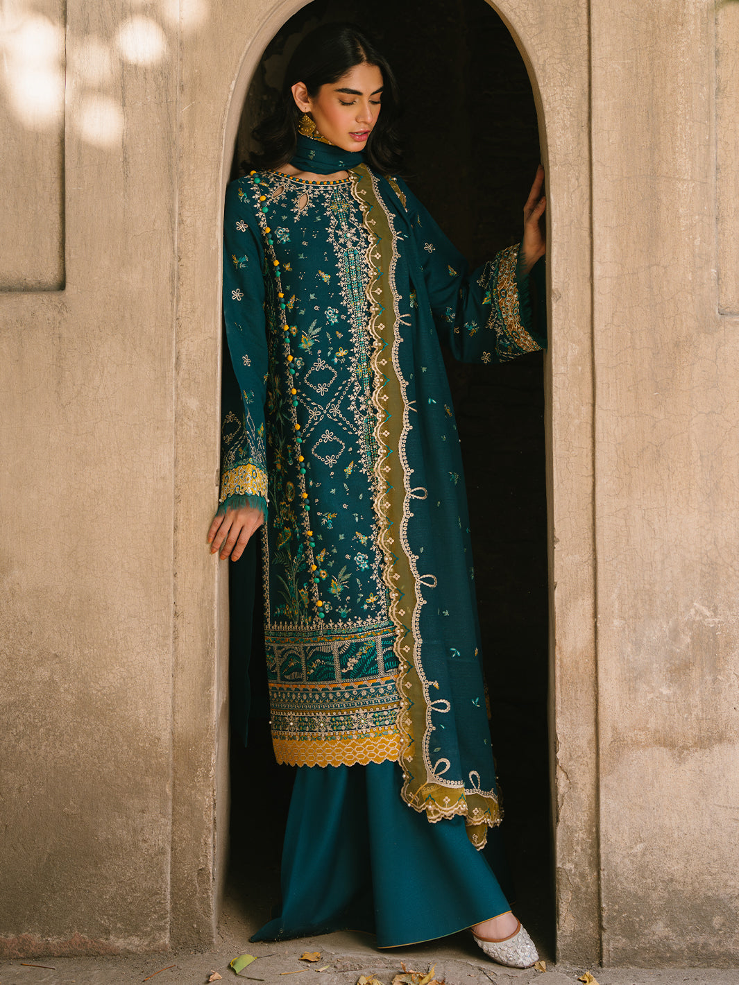 Bin Ilyas | Gulabi Baagh Winter 24 | 157 A - Official Bin Ilyas stockist in UK - Sakeena London