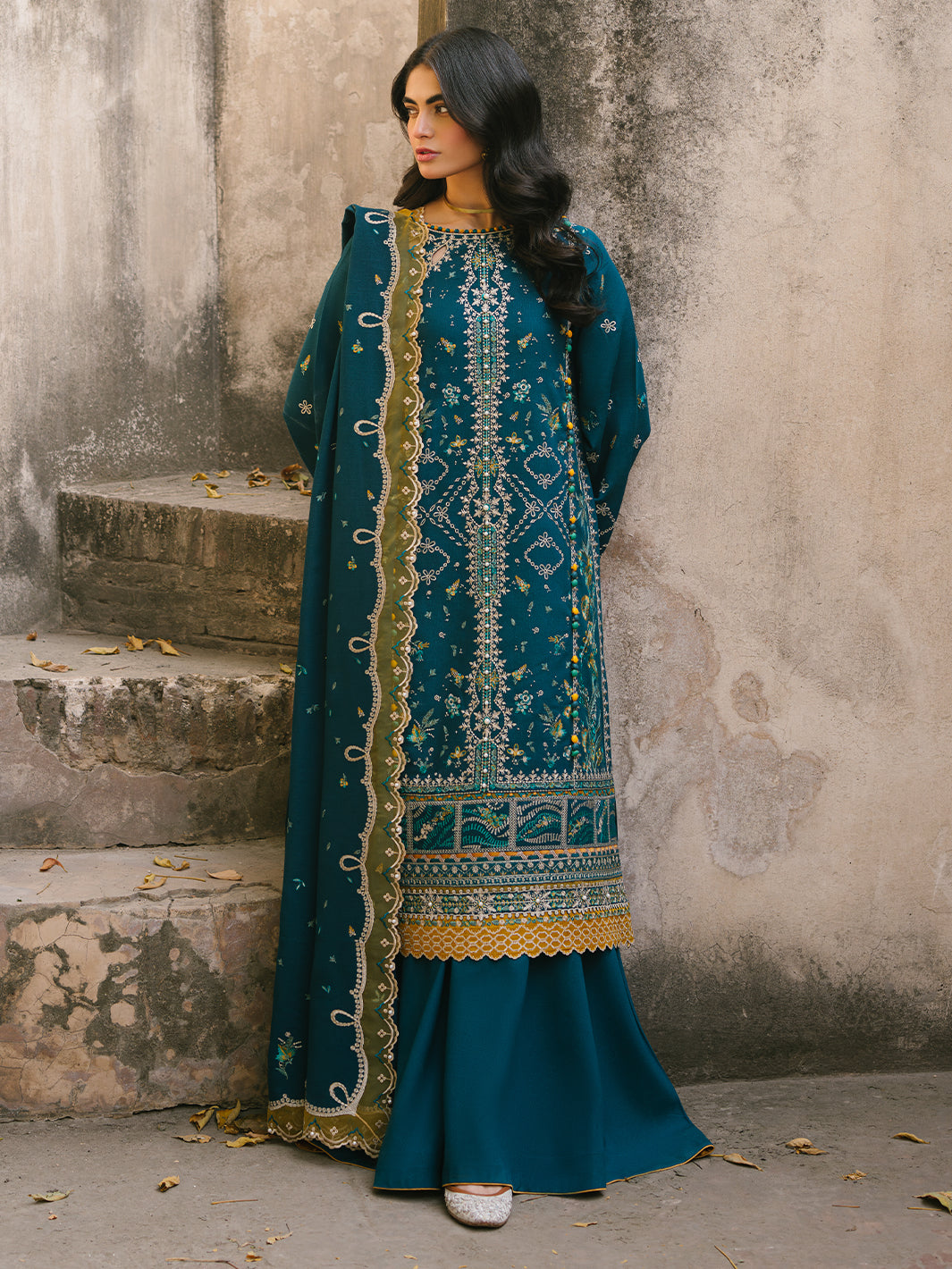 Bin Ilyas | Gulabi Baagh Winter 24 | 157 A - Official Bin Ilyas stockist in UK - Sakeena London