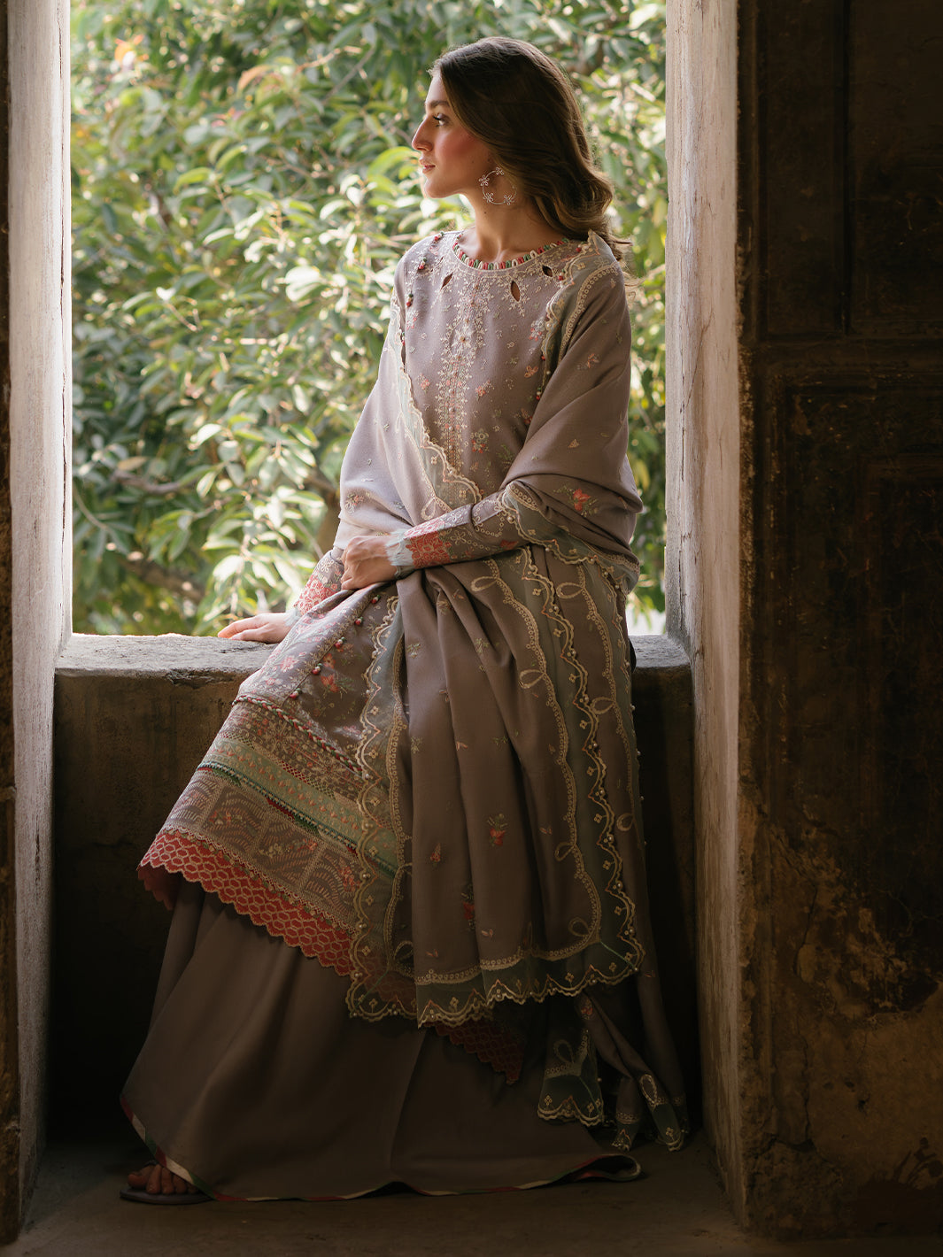 Bin Ilyas | Gulabi Baagh Winter 24 | 157 B - Official Bin Ilyas stockist in UK - Sakeena London