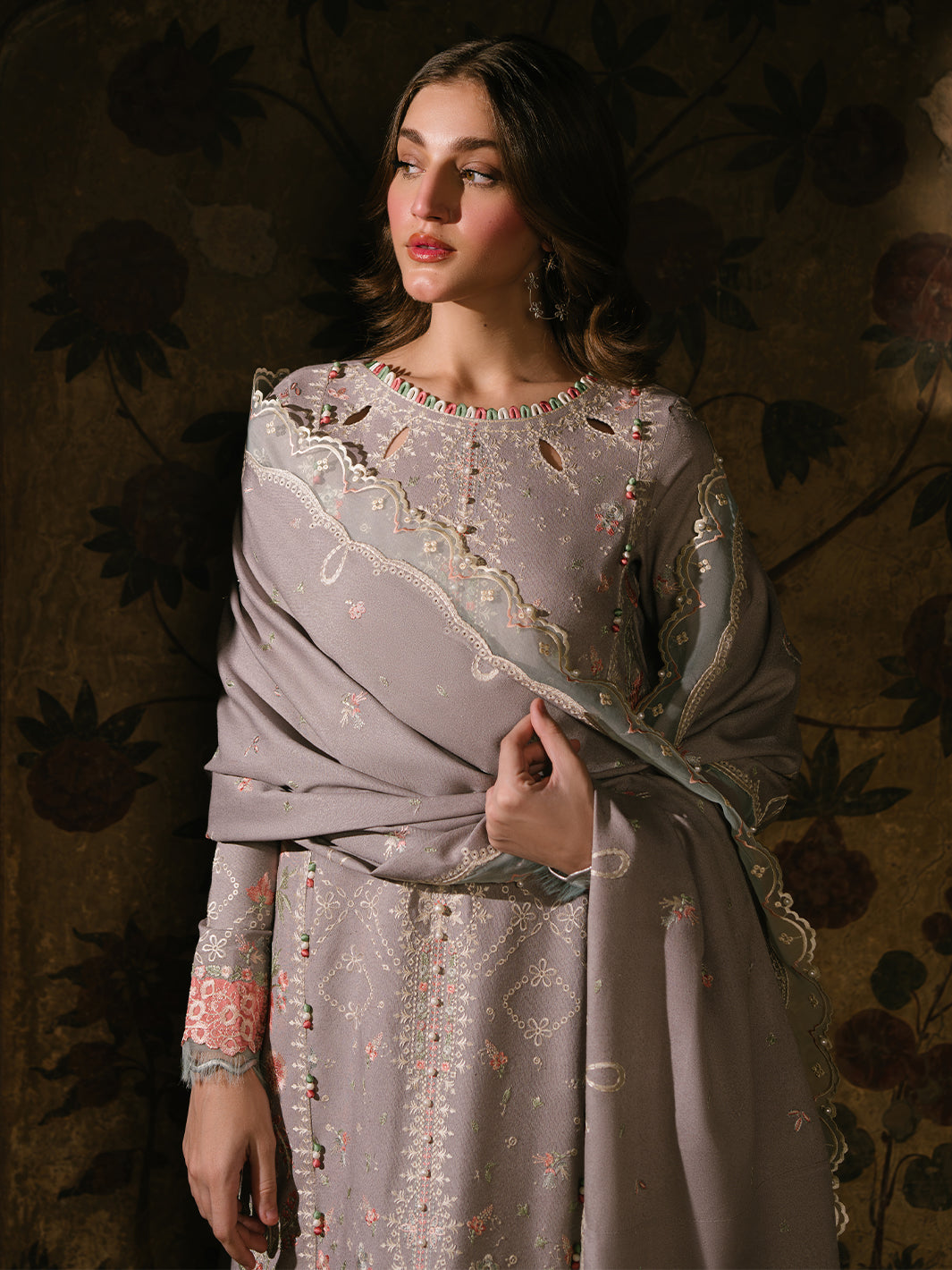 Bin Ilyas | Gulabi Baagh Winter 24 | 157 B - Official Bin Ilyas stockist in UK - Sakeena London