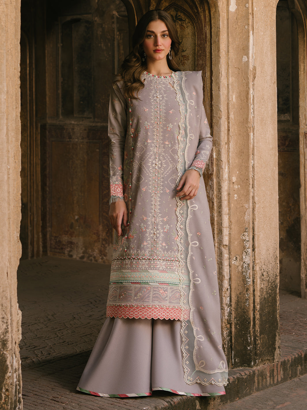 Bin Ilyas | Gulabi Baagh Winter 24 | 157 B - Official Bin Ilyas stockist in UK - Sakeena London