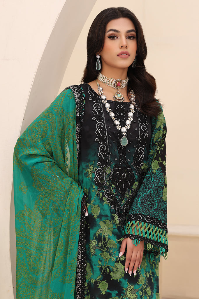 Charizma | Naranji Embroidered Lawn 24 | CN4-007 - Official Charizma stockist in UK - Sakeena London