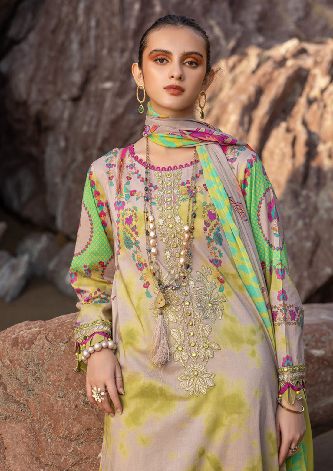 Lawn Collection - Charizma - Sunshine - CSS24#08