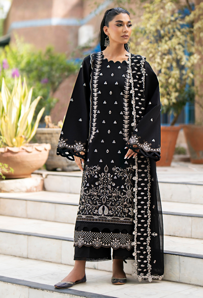 Humdum | Selin Lawn 25 | Selin - D05 - Official Humdum stockist in UK - Sakeena London