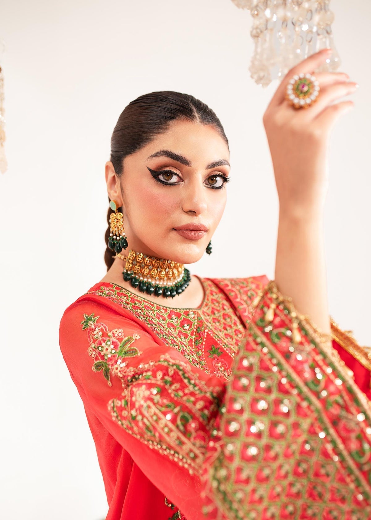 Dastoor | Sajni Luxury Eid Collection 24 | Khudeeja - Official Dastoor stockist in UK - Sakeena London