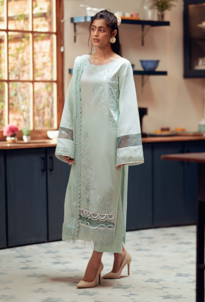 Humdum | Lala Rukh Lawn | Lalarukh - D04 - Official Humdum stockist in UK - Sakeena London